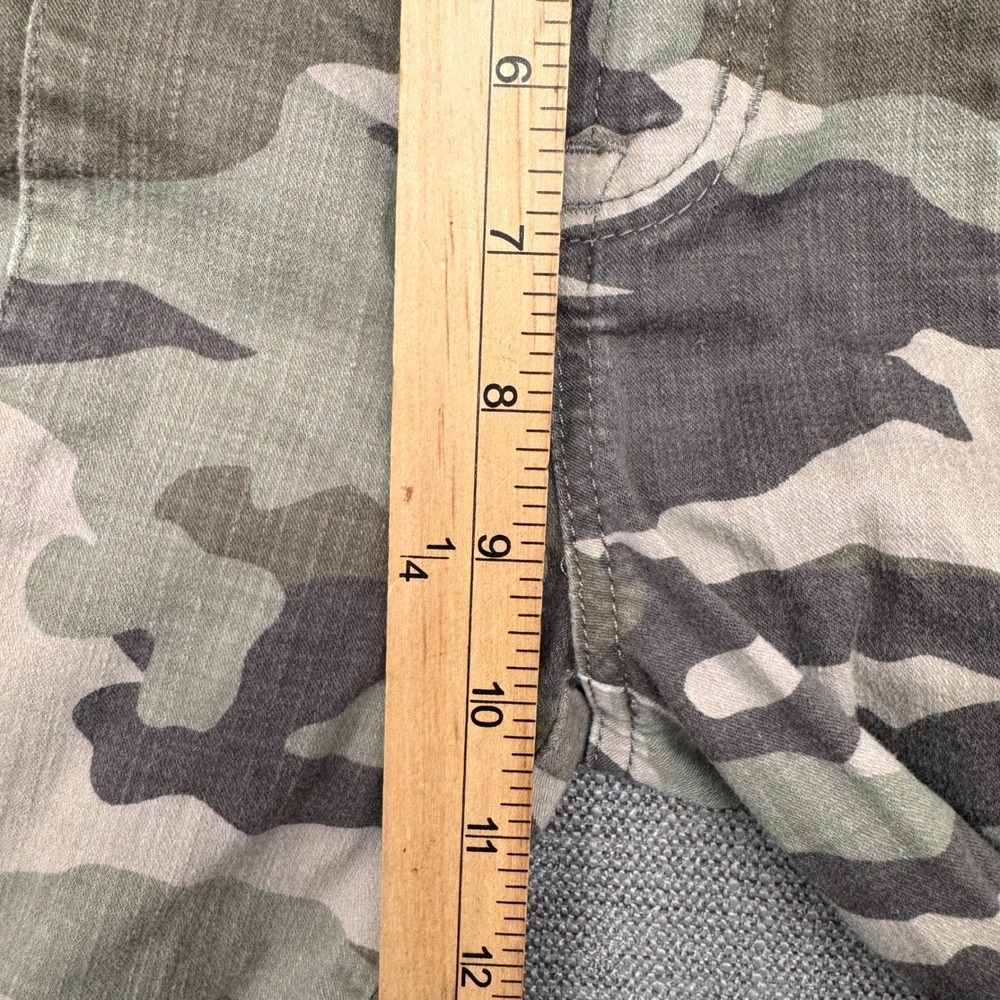 J.Crew Womens Camo Cargo Pants Slim Stretch Green Camouflage J7311 Size 28 - Picture 8 of 16